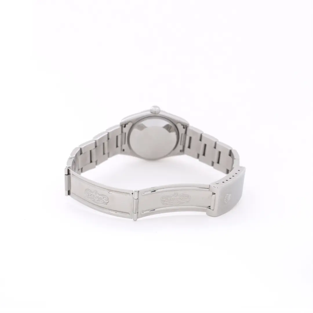 Rolex Oyster Perpetual Pink Stainless Steel Watch