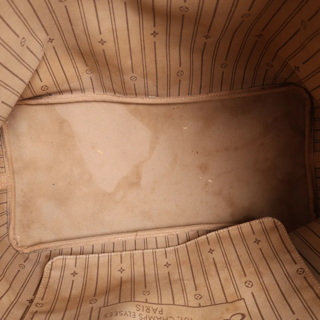 Louis Vuitton Neverfull Brown Monogram Tote Bag