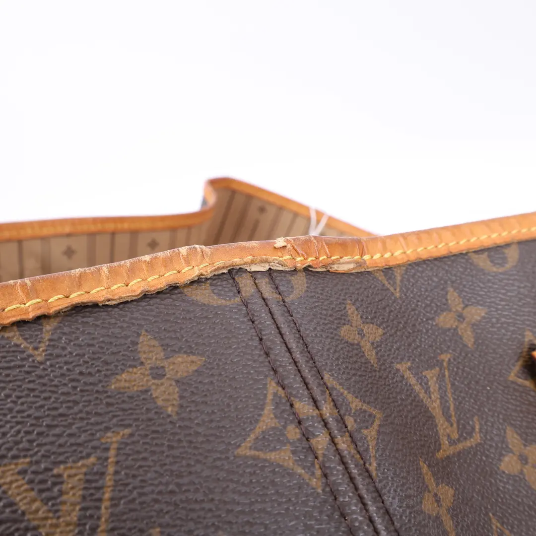 Louis Vuitton Neverfull Brown Monogram Tote Bag
