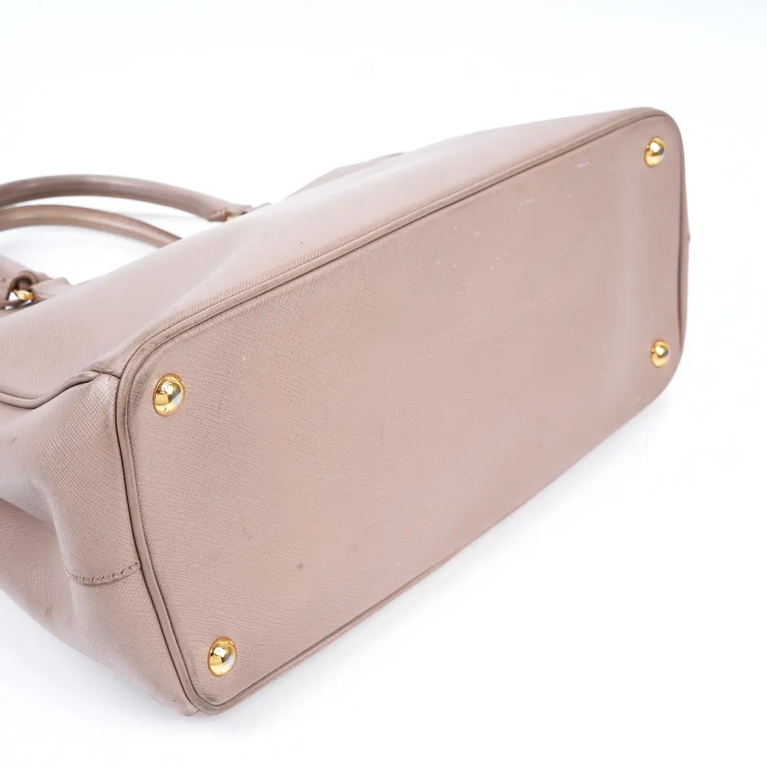 Prada Galleria Pink Saffiano Leather Tote Bag