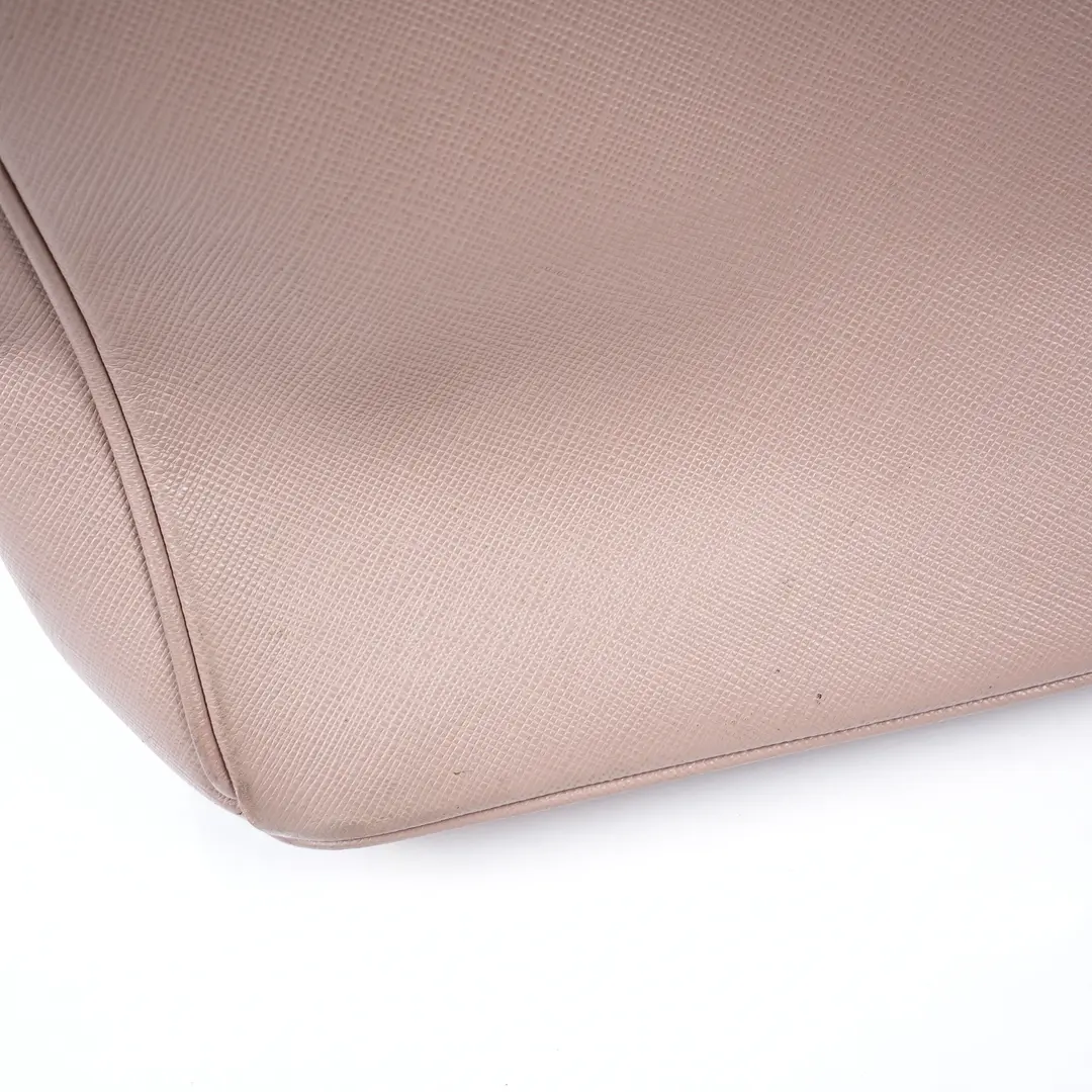 Prada Galleria Pink Saffiano Leather Tote Bag