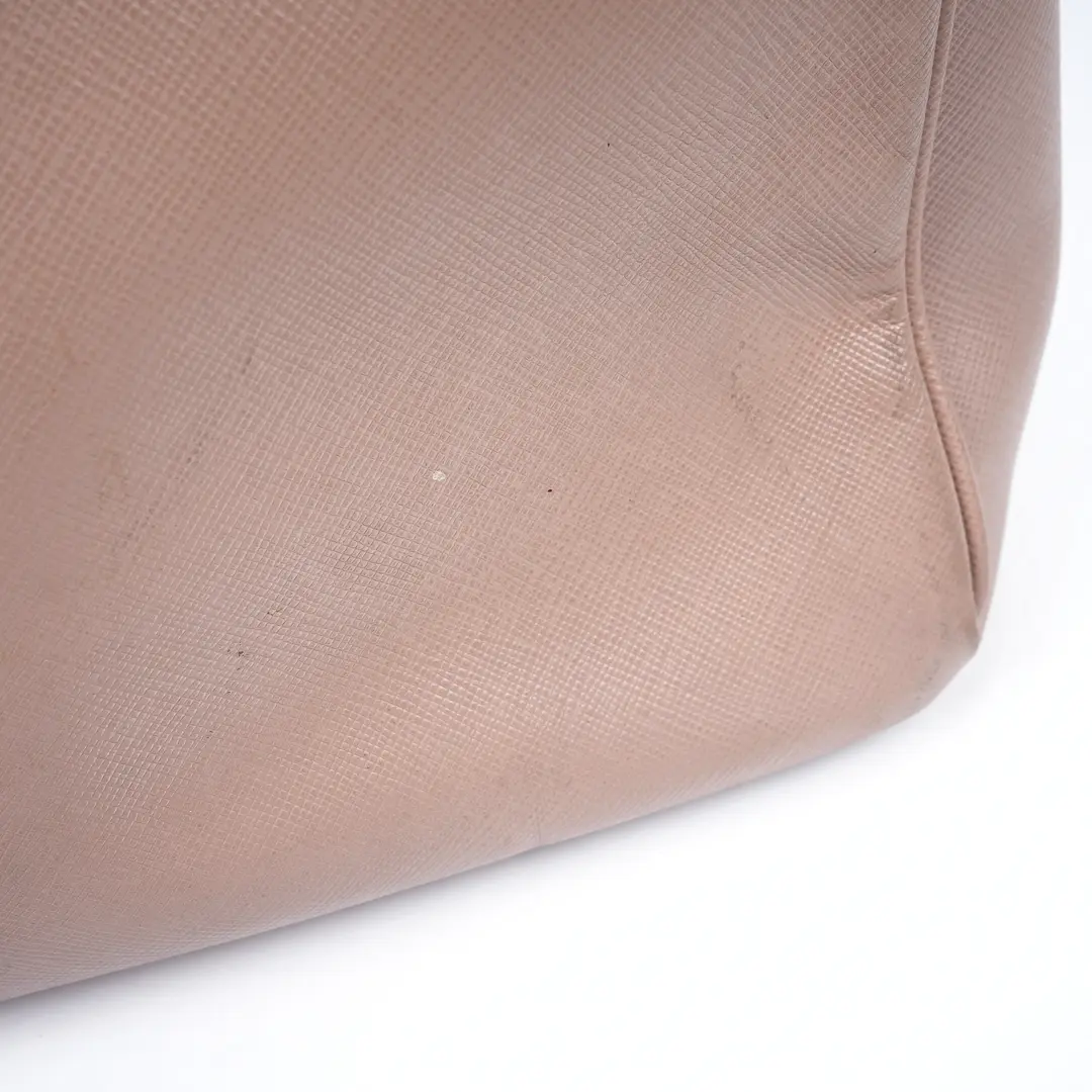 Prada Galleria Pink Saffiano Leather Tote Bag