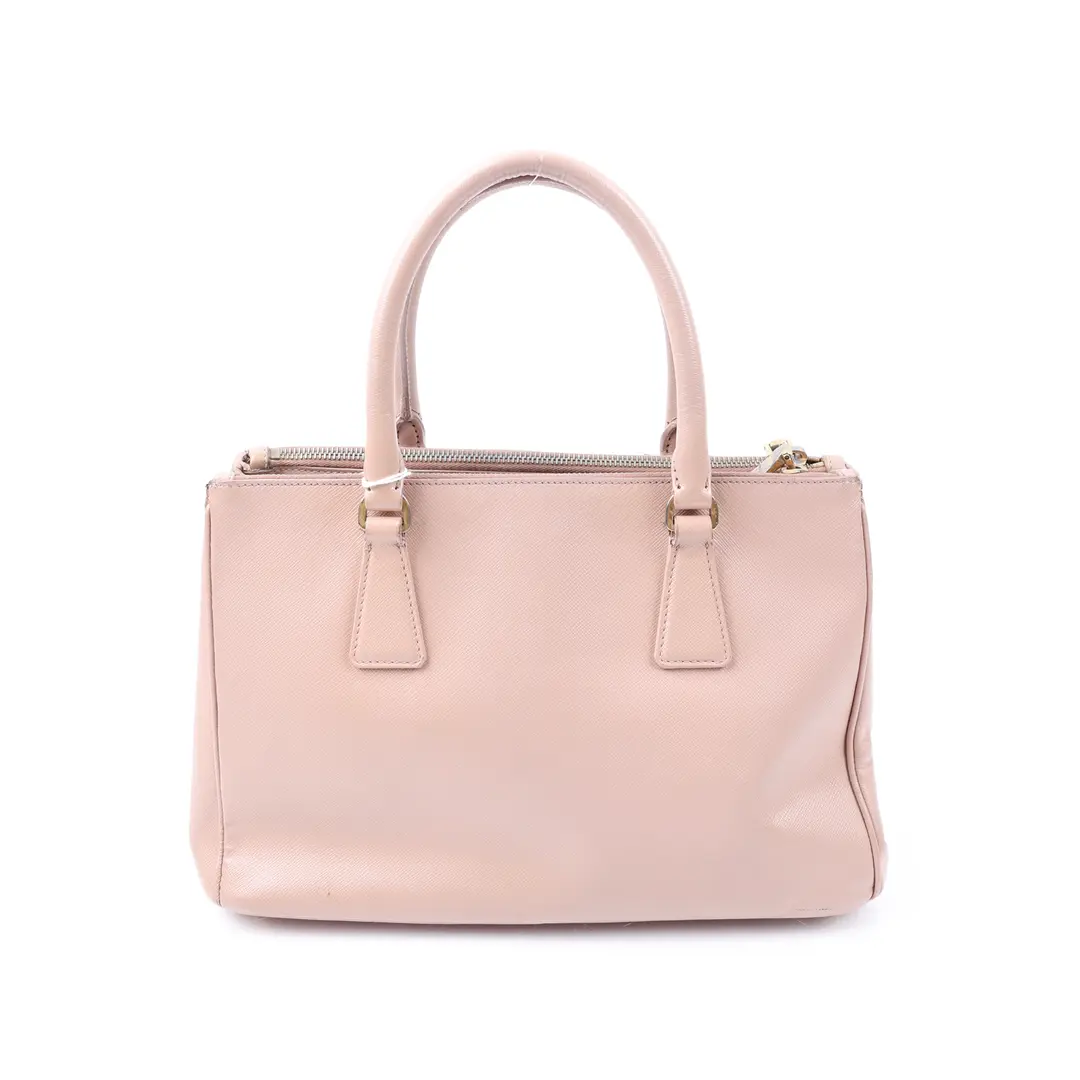 Prada Galleria Pink Saffiano Leather Tote Bag