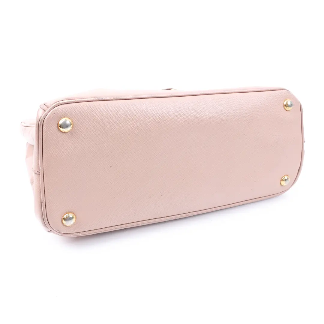 Prada Galleria Pink Saffiano Leather Tote Bag