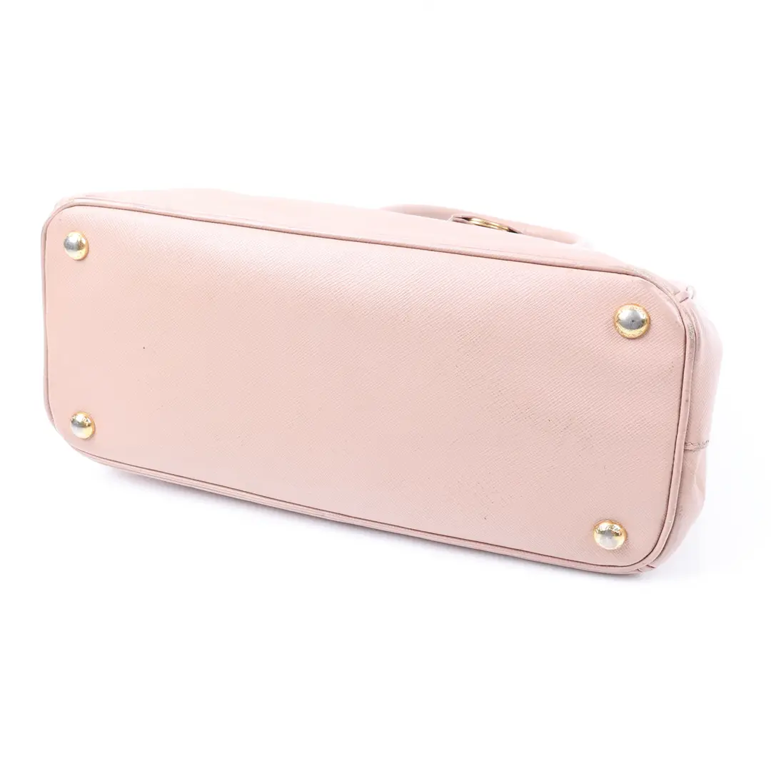 Prada Galleria Pink Saffiano Leather Tote Bag