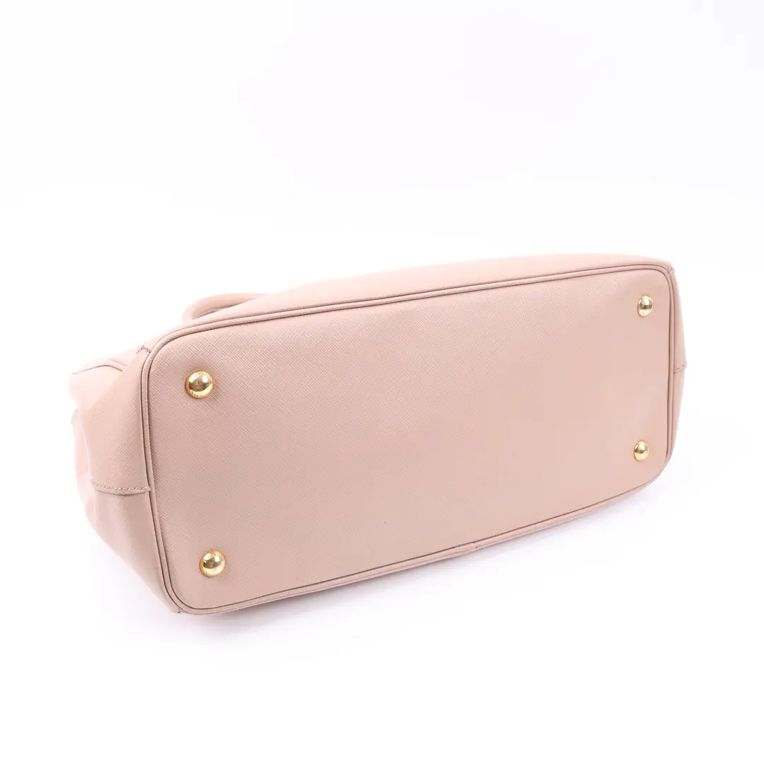 Prada Galleria Pink Saffiano Leather Tote Bag