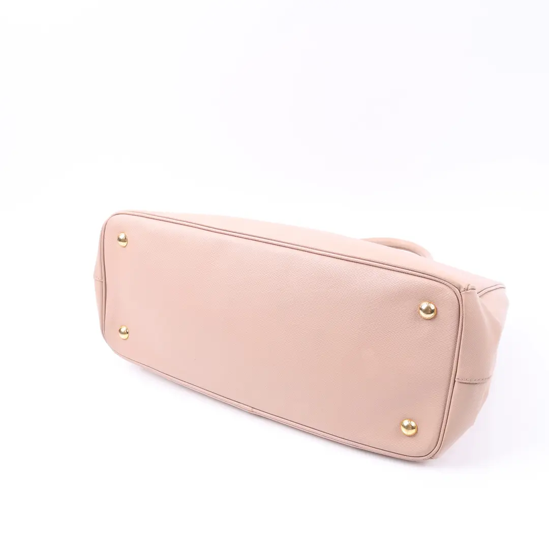 Prada Galleria Pink Saffiano Leather Tote Bag