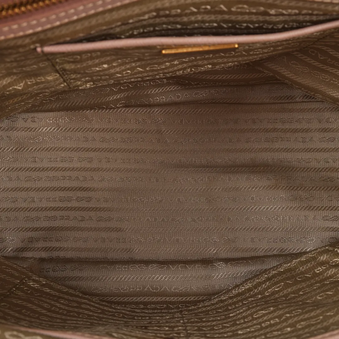 Prada Galleria Pink Saffiano Leather Tote Bag