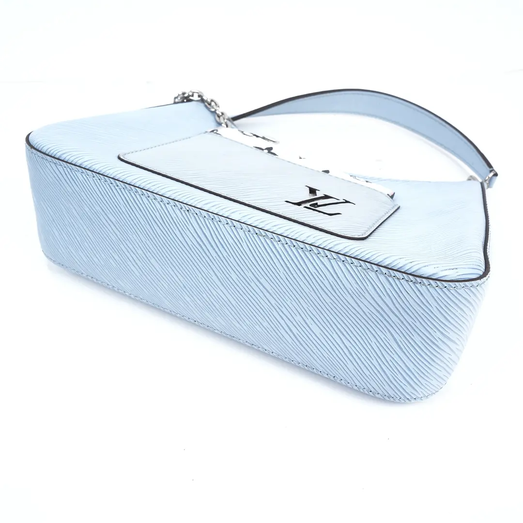 Louis Vuitton Marelle Blue Epi Leather Shoulder Bag