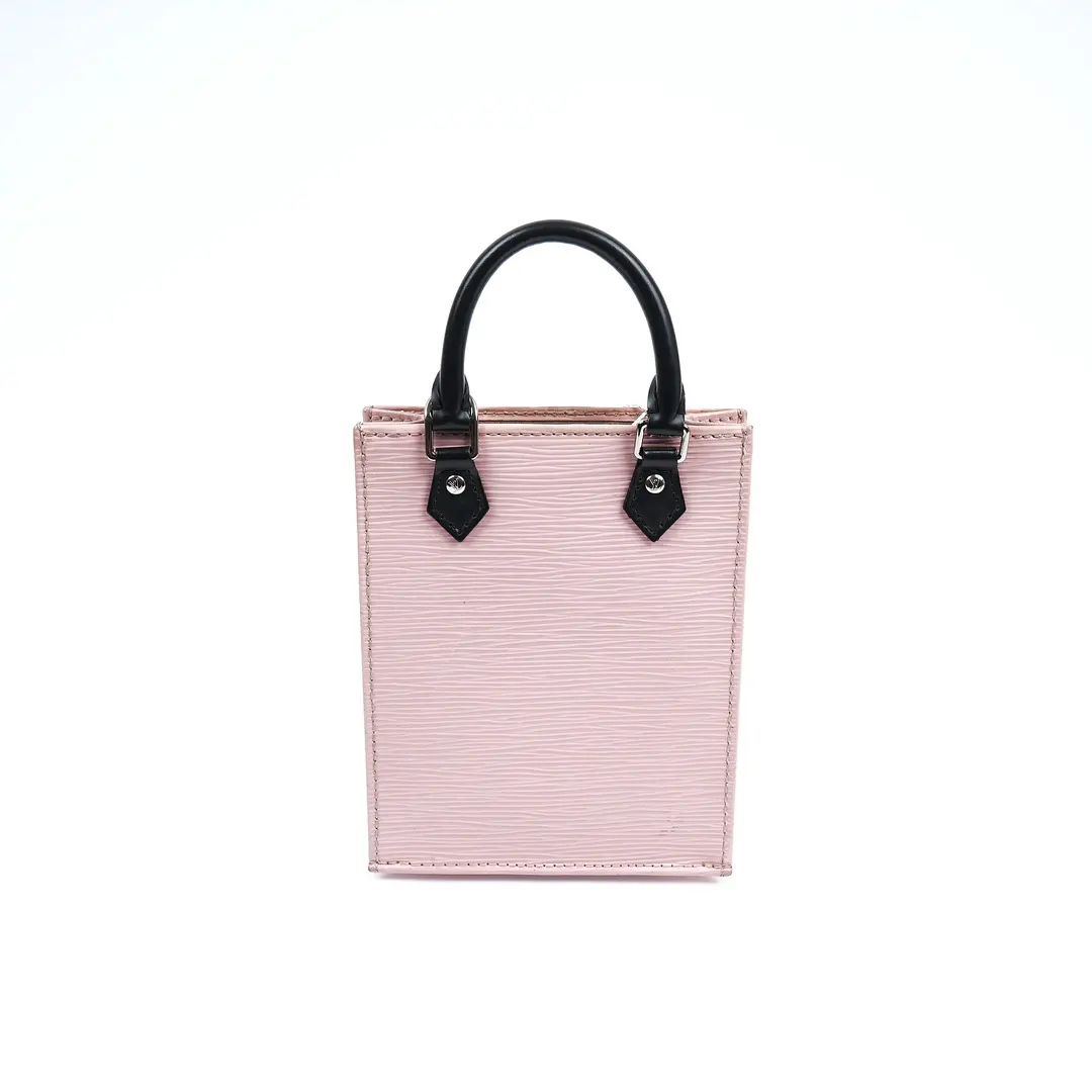 Louis Vuitton Petit Sac Plat Pink Epi Leather Tote Bag