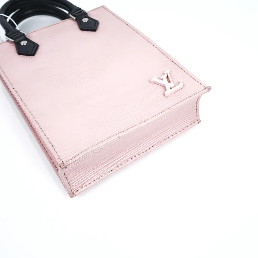Louis Vuitton Petit Sac Plat Pink Epi Leather Tote Bag