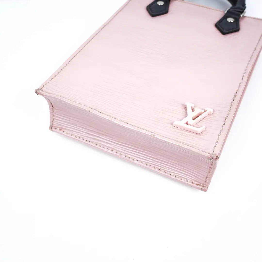 Louis Vuitton Petit Sac Plat Pink Epi Leather Tote Bag