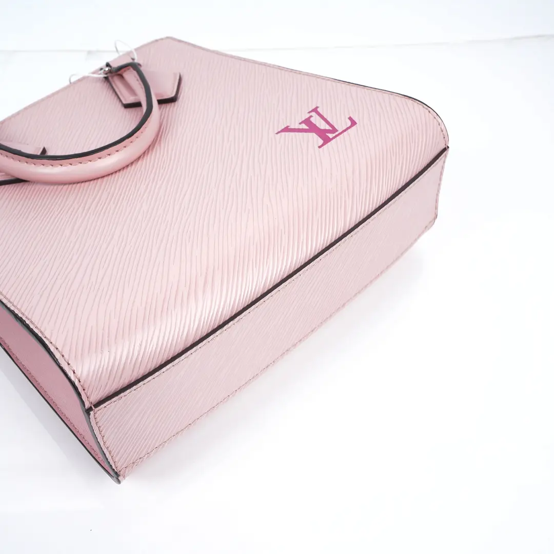 Louis Vuitton Petit Sac Plat Pink Epi Leather Tote Bag