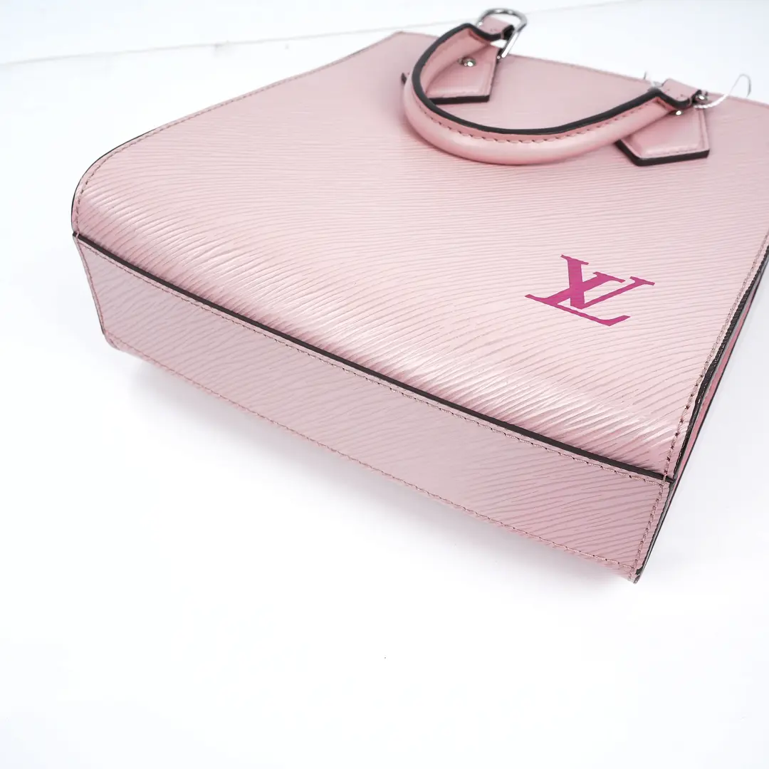 Louis Vuitton Petit Sac Plat Pink Epi Leather Tote Bag
