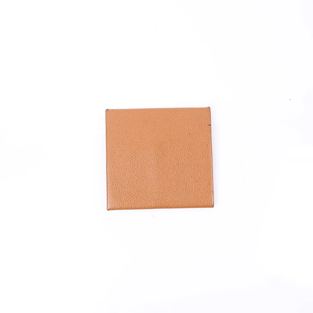 Hermes Bastia Brown Epsom Leather Coin Case
