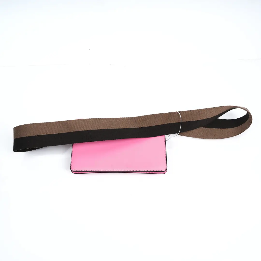Fendi Baguette Pink Leather Belt Bag