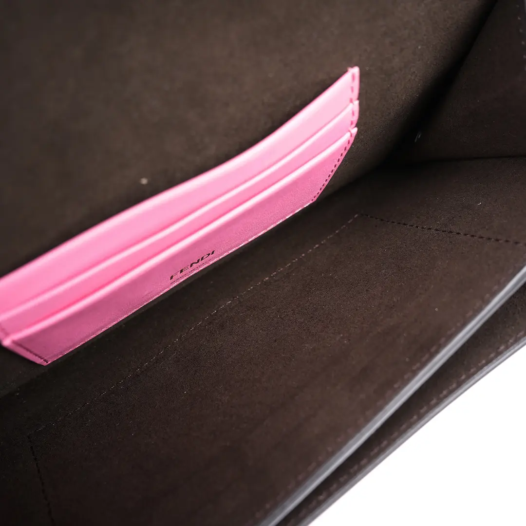 Fendi Baguette Pink Leather Belt Bag