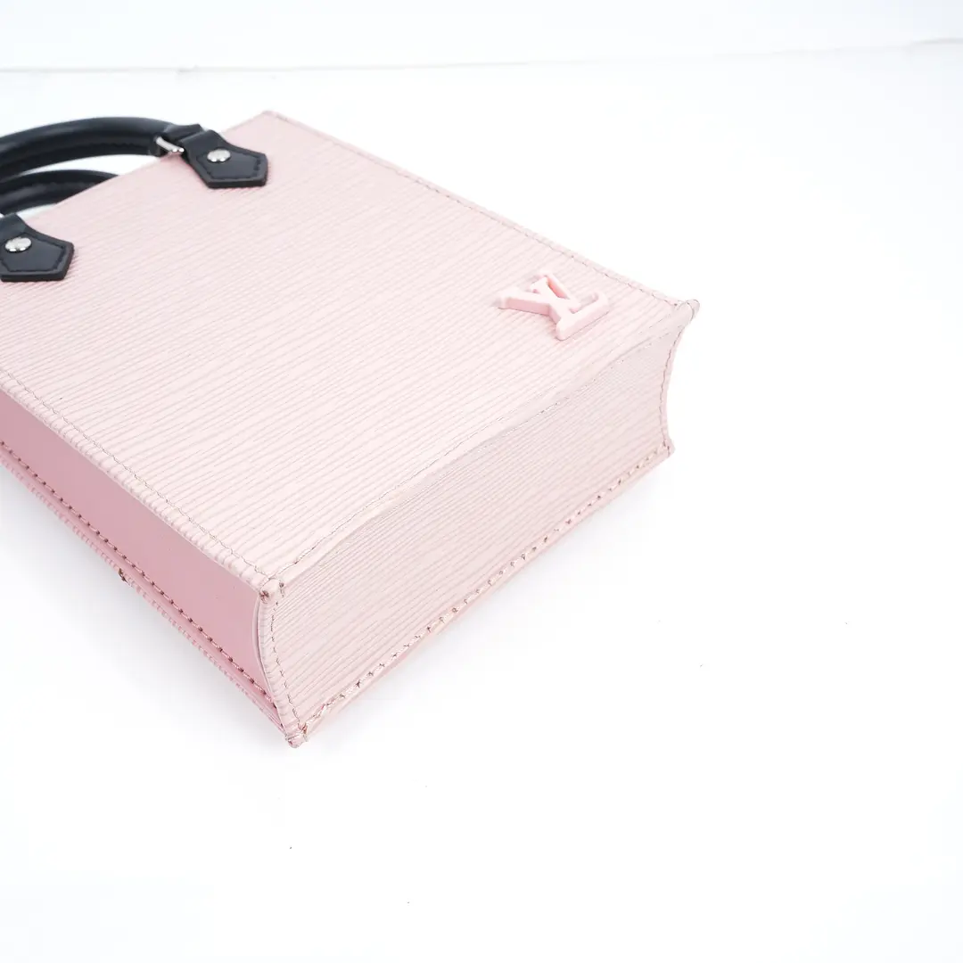 Louis Vuitton Petit Sac Plat Pink Epi Leather Mini Bag