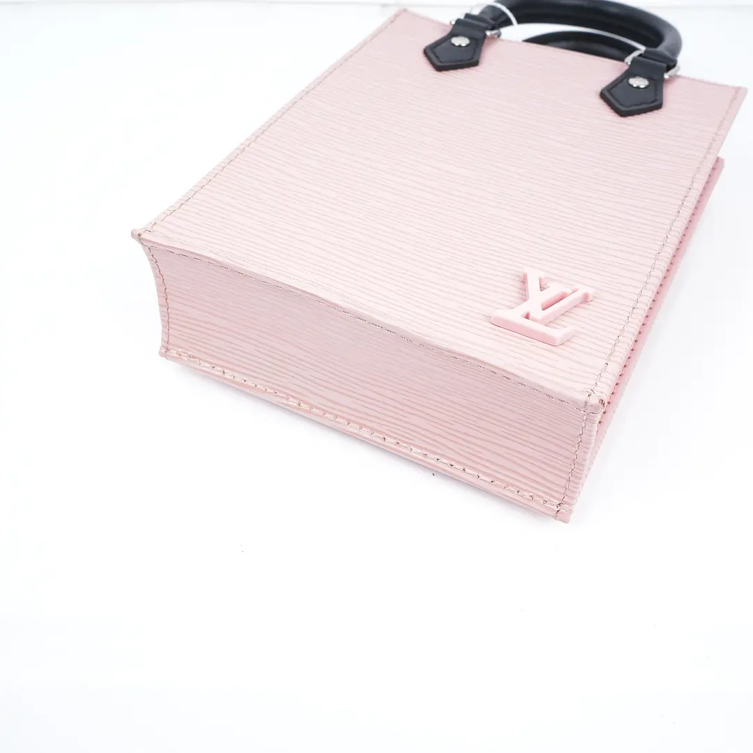 Louis Vuitton Petit Sac Plat Pink Epi Leather Mini Bag