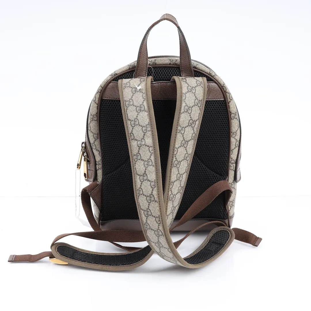 Gucci Ophidia Brown GG Supreme Backpack