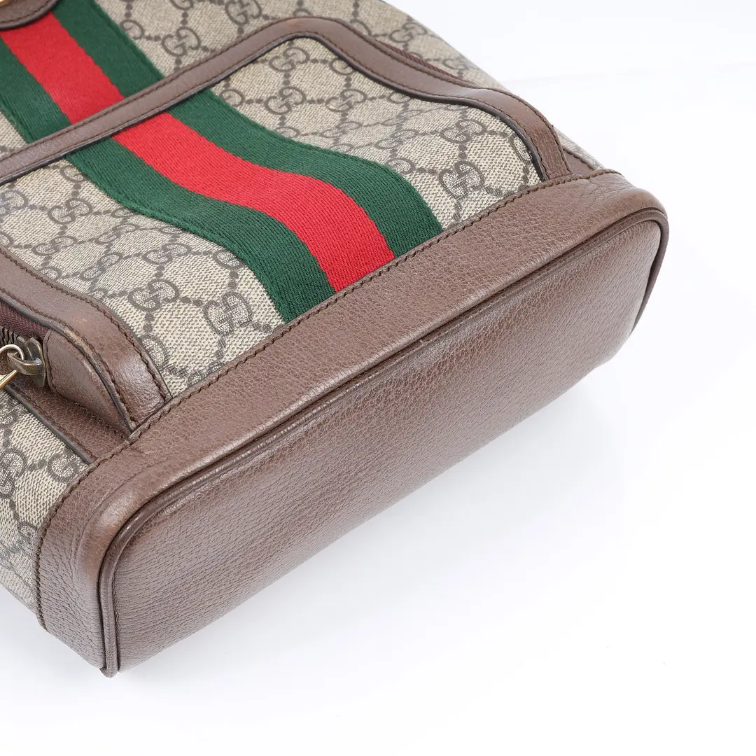 Gucci Ophidia Brown GG Supreme Backpack