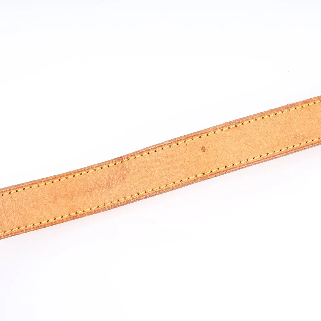 Louis Vuitton Noe Beige Vachetta Leather Bag Strap