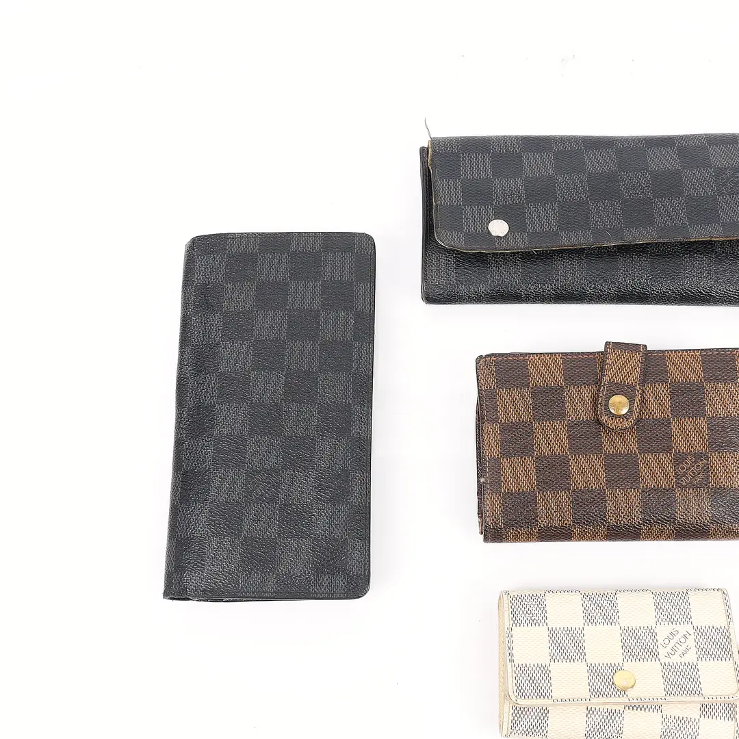 Louis Vuitton Damier Multi Canvas Wallet Set