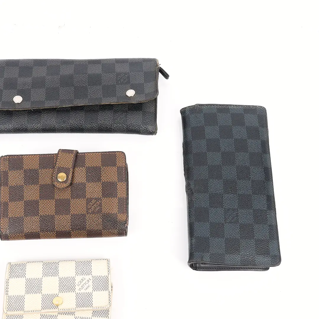 Louis Vuitton Damier Multi Canvas Wallet Set