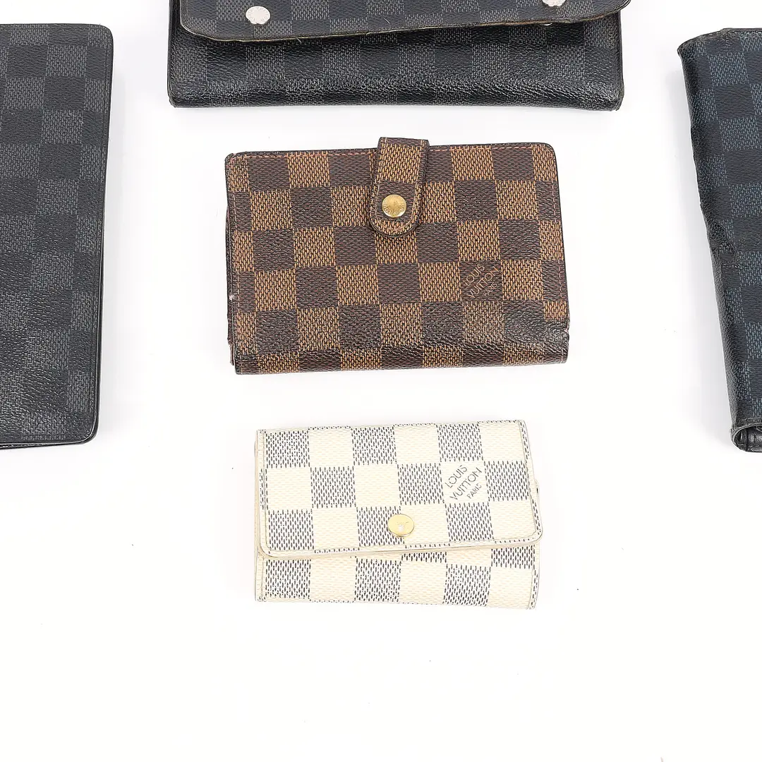 Louis Vuitton Damier Multi Canvas Wallet Set