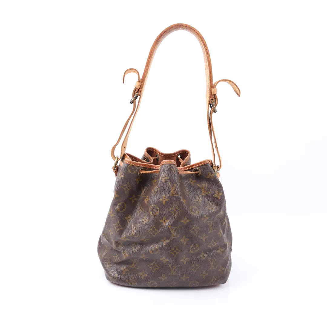 Louis Vuitton Noe Brown Monogram Canvas Shoulder Bag