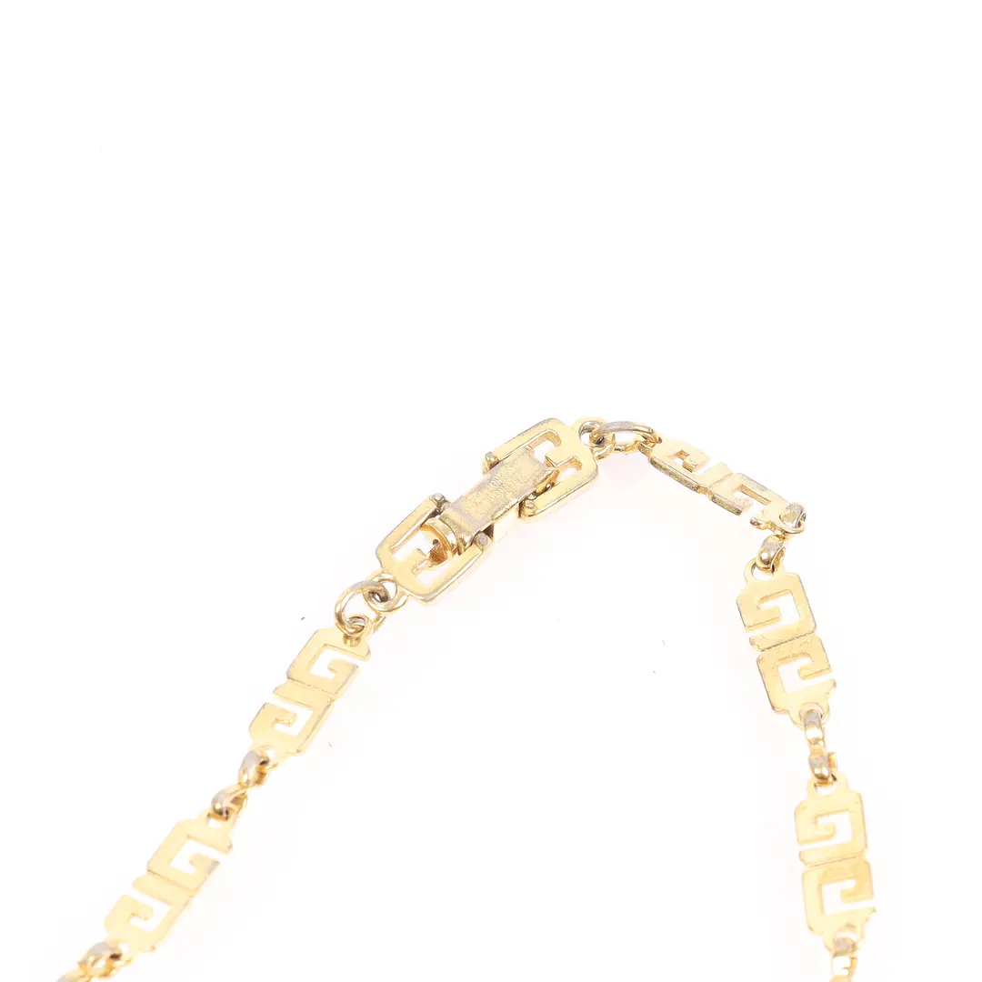 Givenchy Vintage G-Logo Gold Gold-Plated Bracelet
