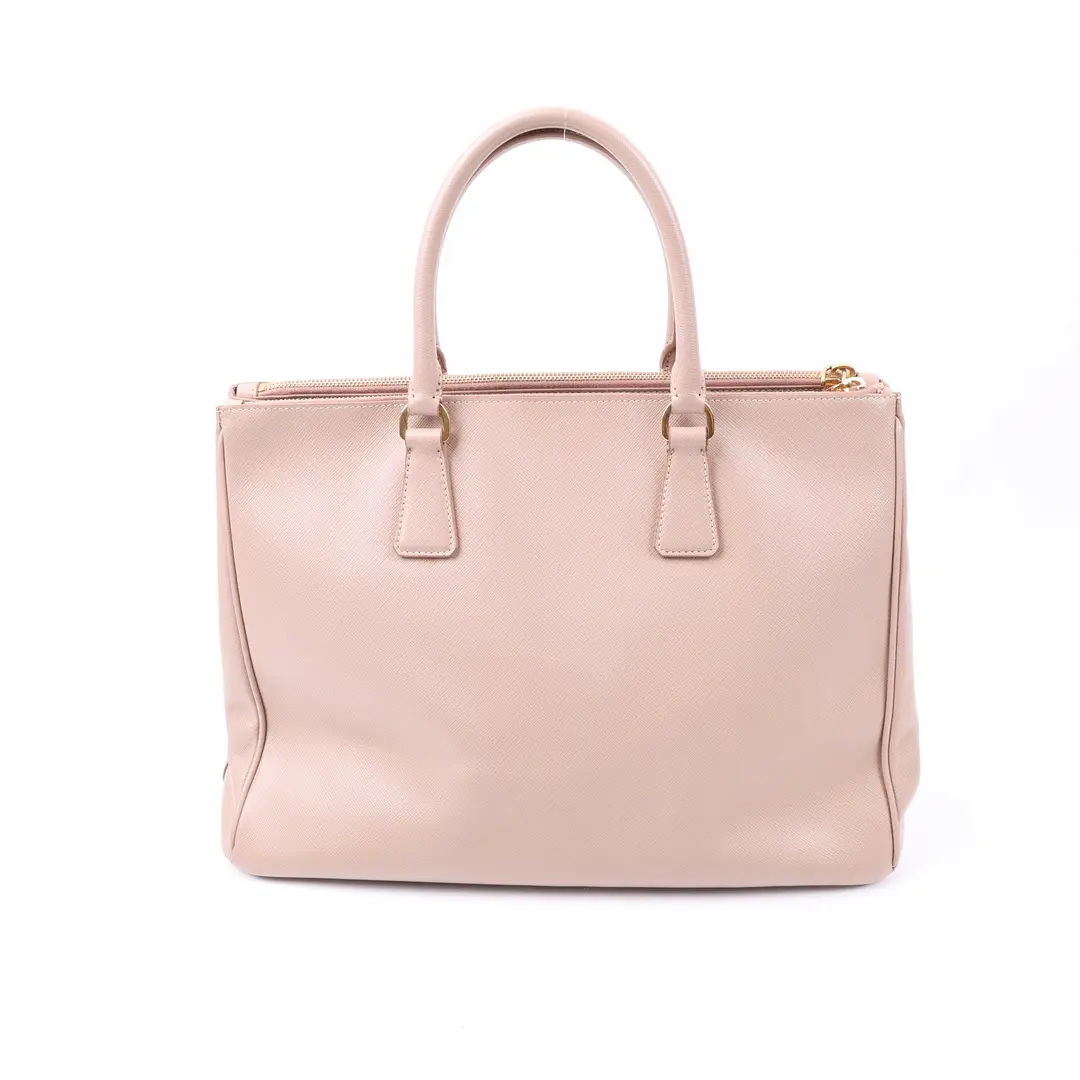 Prada Galleria Pink Saffiano Leather Tote Bag