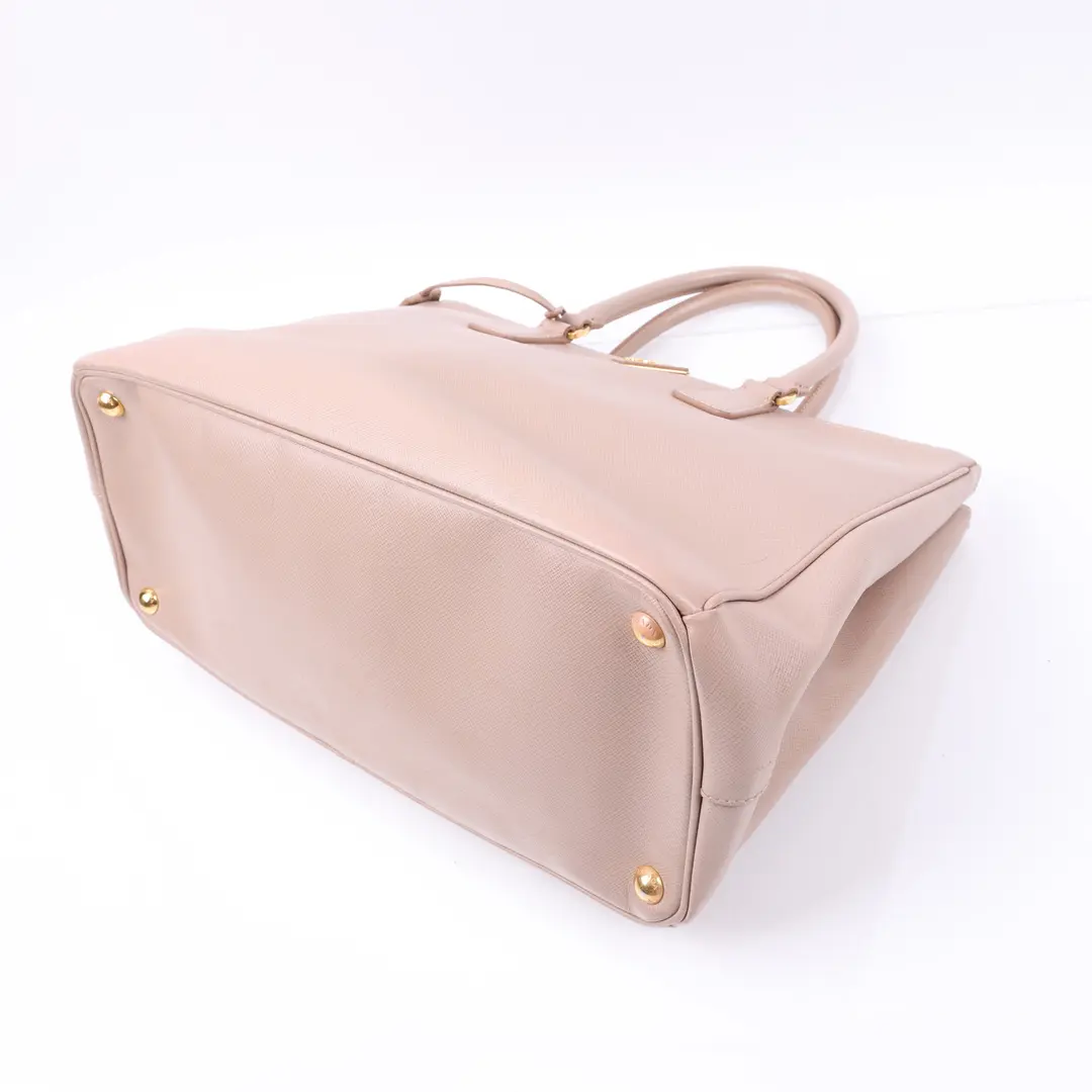 Prada Galleria Pink Saffiano Leather Tote Bag