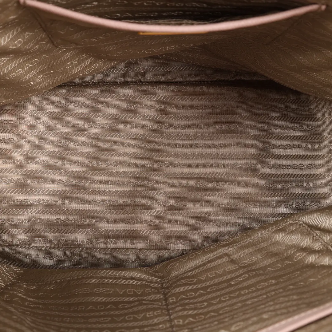 Prada Galleria Pink Saffiano Leather Tote Bag