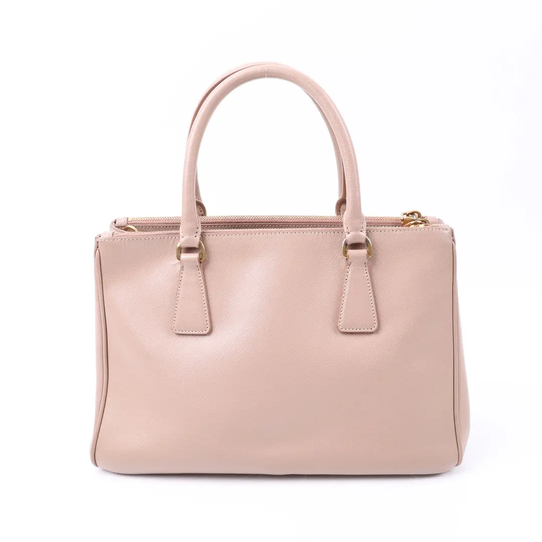 Prada Galleria Pink Saffiano Leather Tote Bag