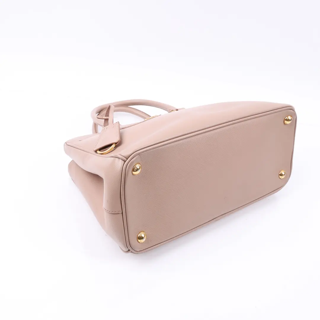Prada Galleria Pink Saffiano Leather Tote Bag