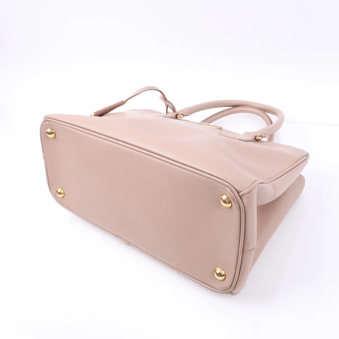 Prada Galleria Pink Saffiano Leather Tote Bag