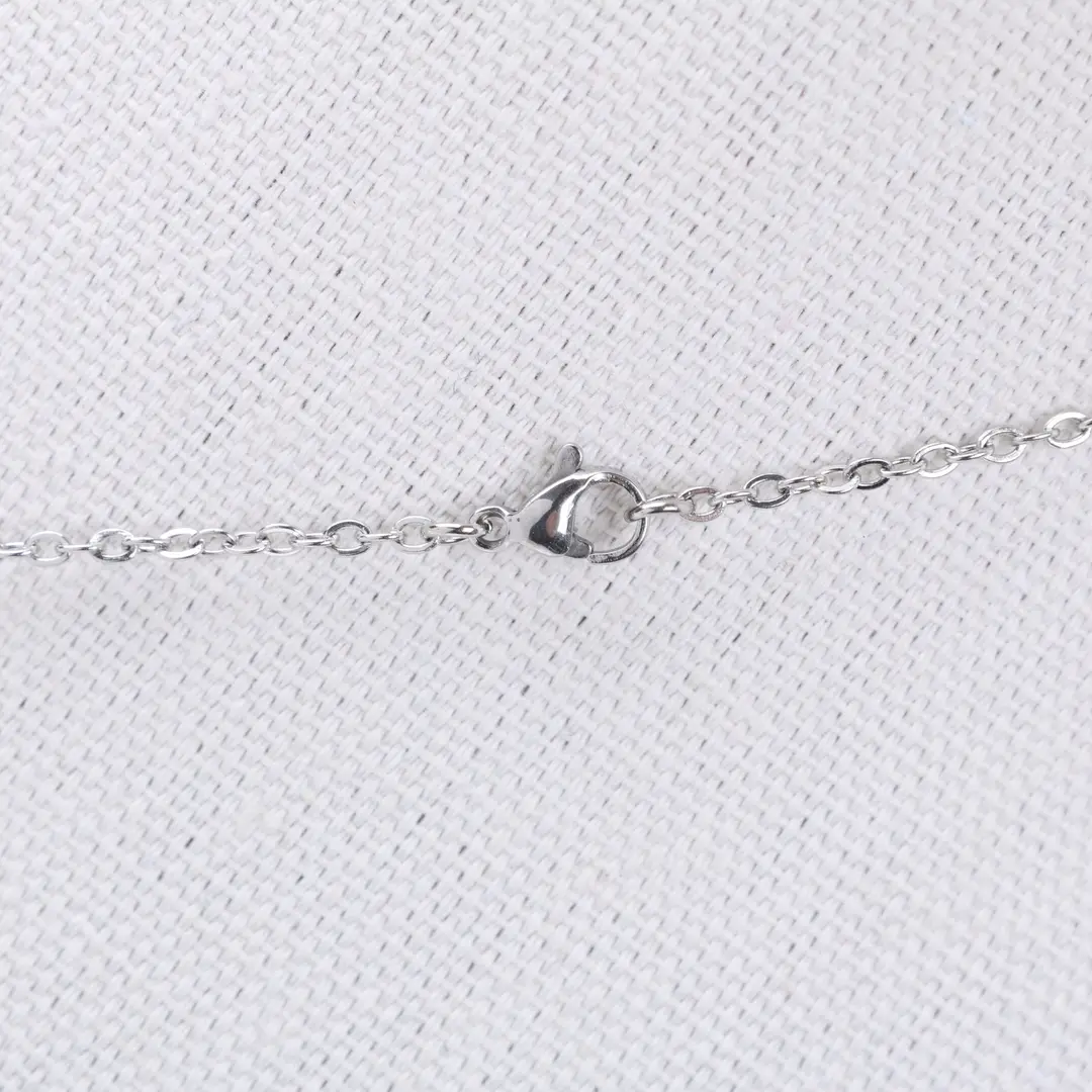 Gucci Trademark Bar Silver Sterling Silver Necklace