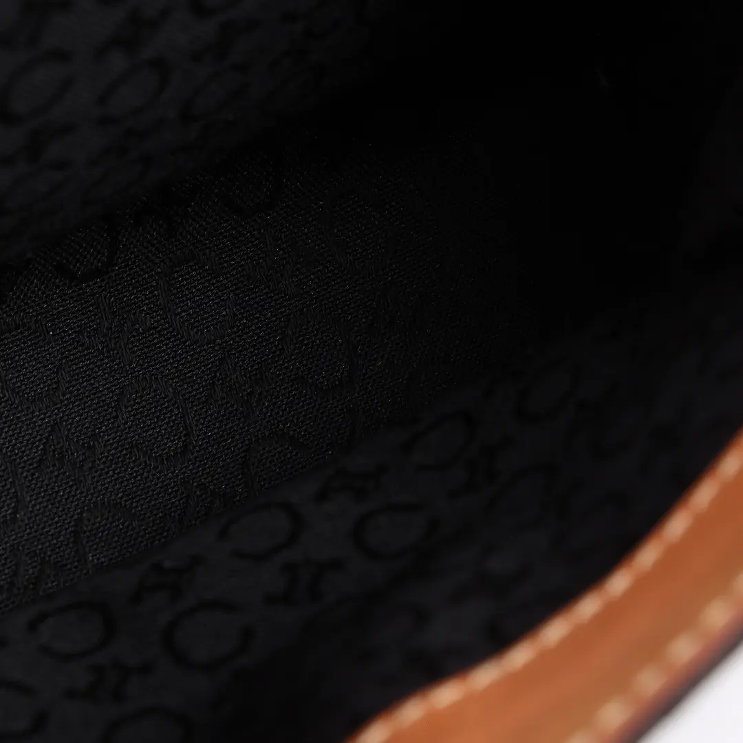 Celine C Macadam Cutout Black Suede Top Handle Bag