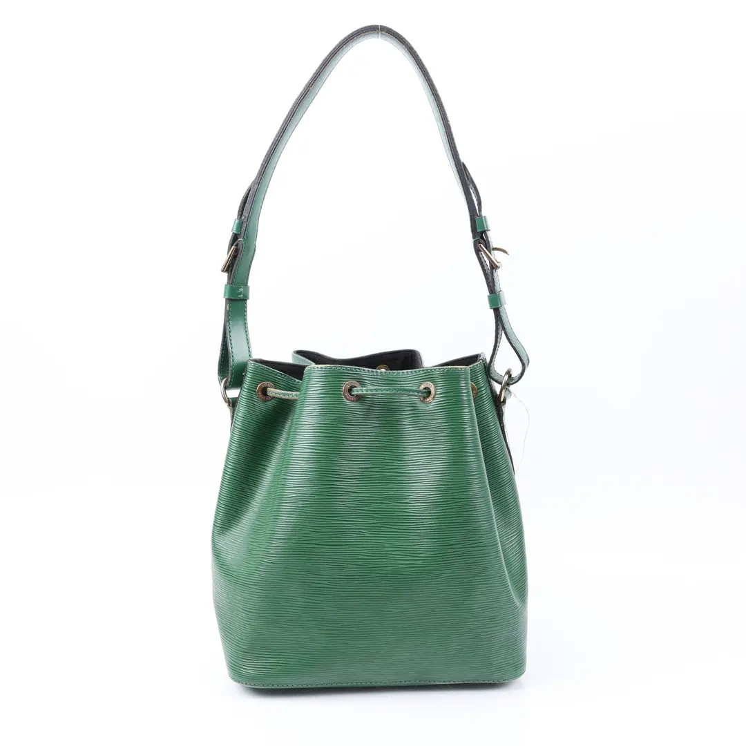 Louis Vuitton Noe Green Epi Bucket Bag