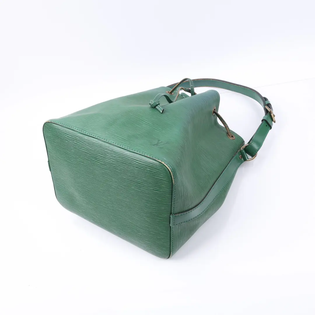 Louis Vuitton Noe Green Epi Bucket Bag