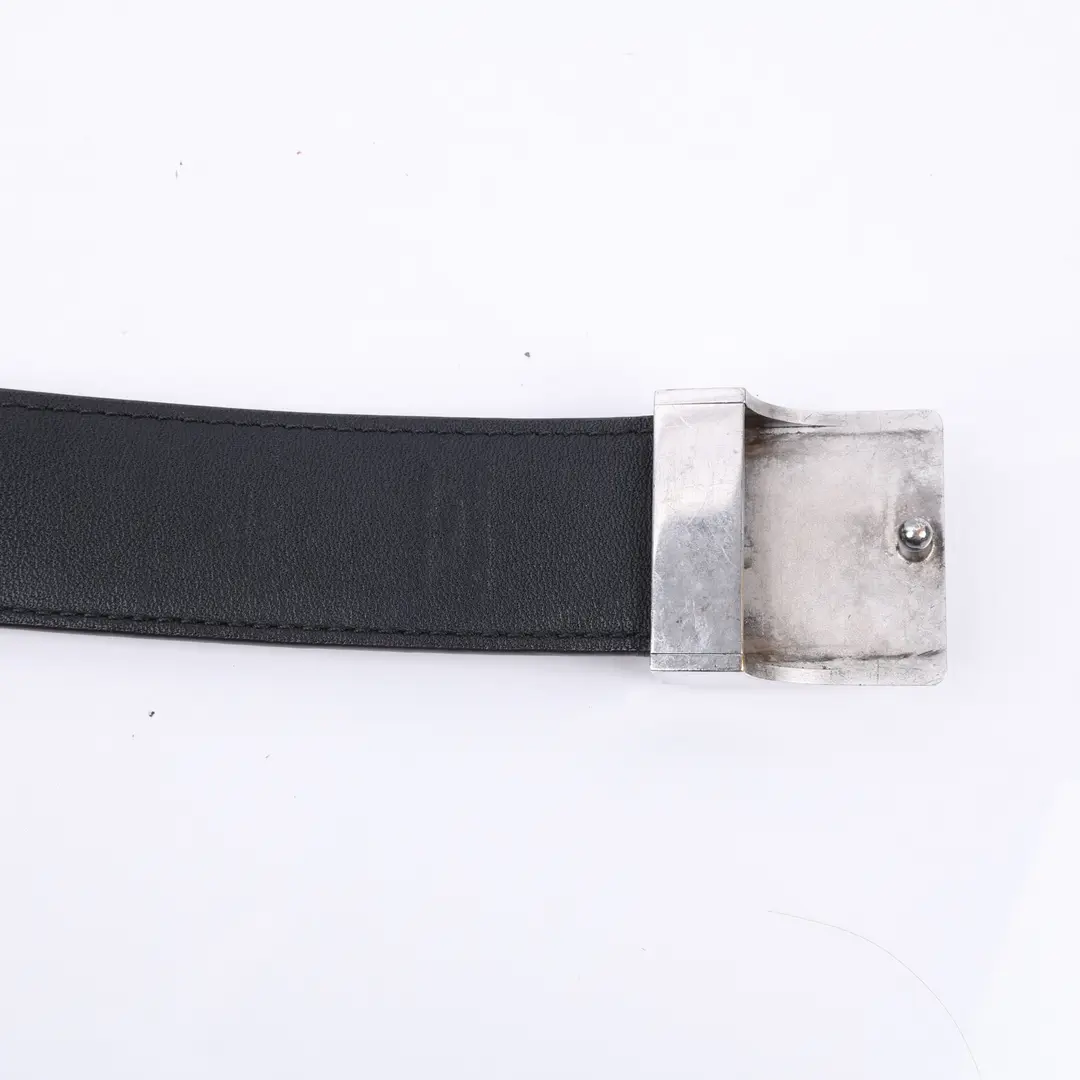 Louis Vuitton Ceinture Cut Brown Damier Ebene Belt