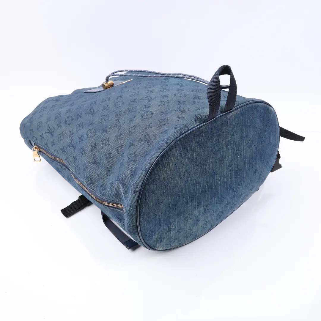 Louis Vuitton Chalk Blue Monogram Denim Backpack