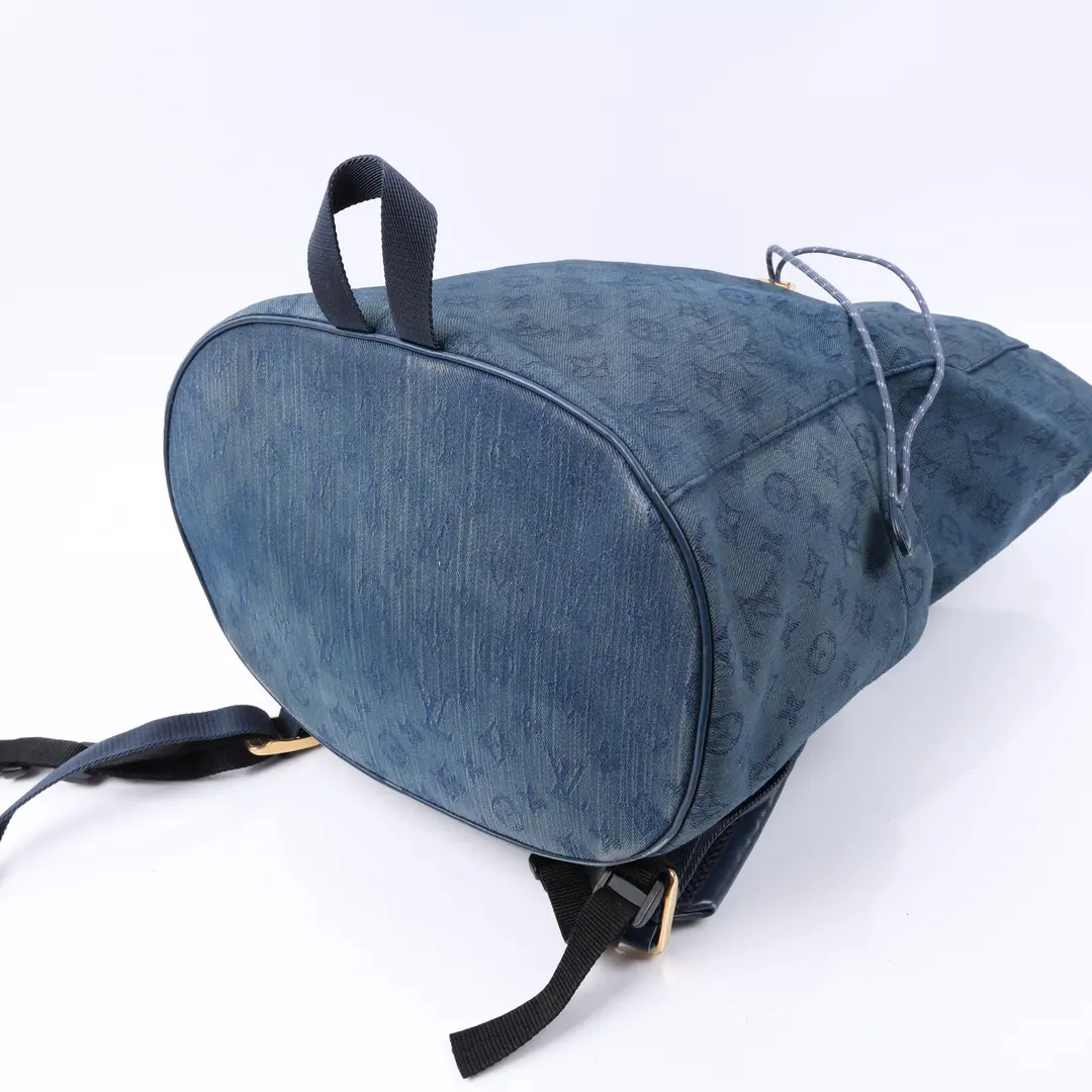 Louis Vuitton Chalk Blue Monogram Denim Backpack