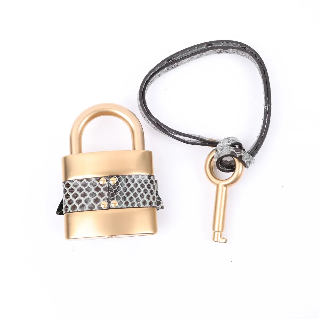 Chloe Paddington Gold Python Padlock