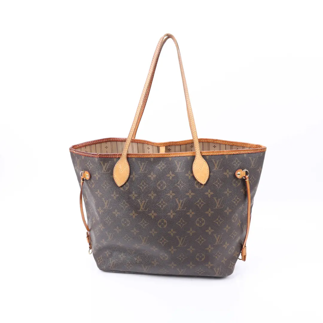 Louis Vuitton Neverfull MM Brown Monogram Tote Bag