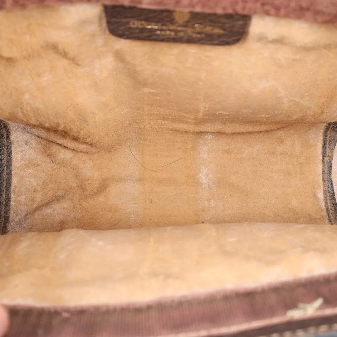 Gucci Vintage Ophidia Brown GG Supreme Clutch