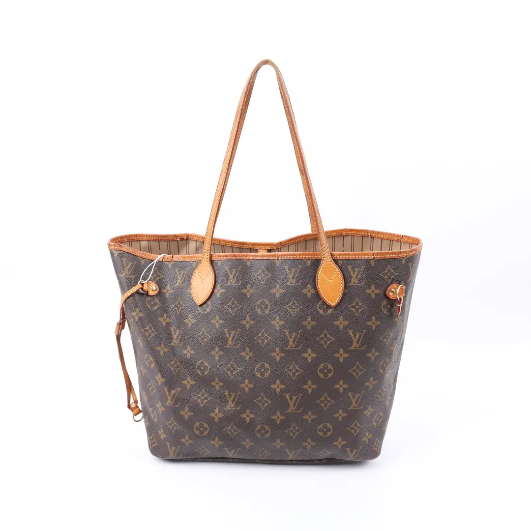 Louis Vuitton Neverfull MM Brown Monogram Tote Bag