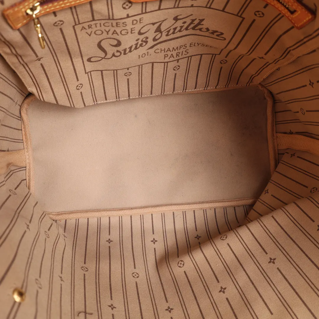 Louis Vuitton Neverfull MM Brown Monogram Tote Bag