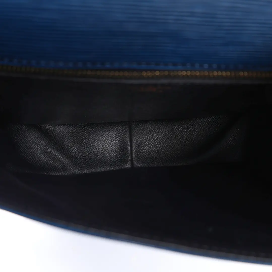 Louis Vuitton Jeune Fille Blue Epi Leather Shoulder Bag